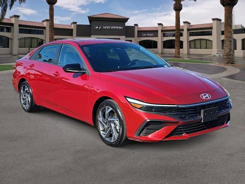 Red 2025 Hyundai ELANTRA SEL Sport