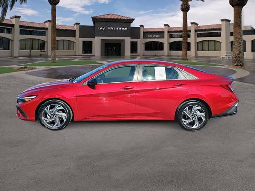 Red 2025 Hyundai ELANTRA SEL Sport