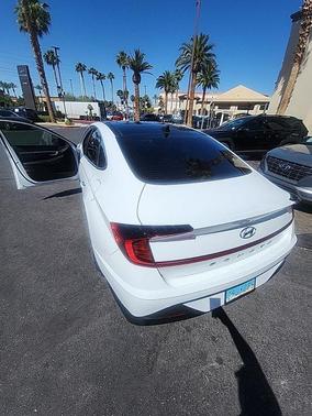 Quartz White 2021 Hyundai SONATA SEL
