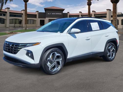 White Pearl 2024 Hyundai TUCSON Limited