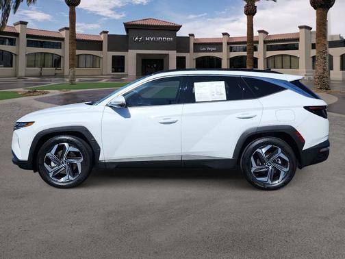 White Pearl 2024 Hyundai TUCSON Limited