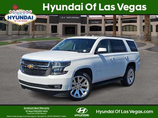 Summit White 2019 Chevrolet Tahoe LT