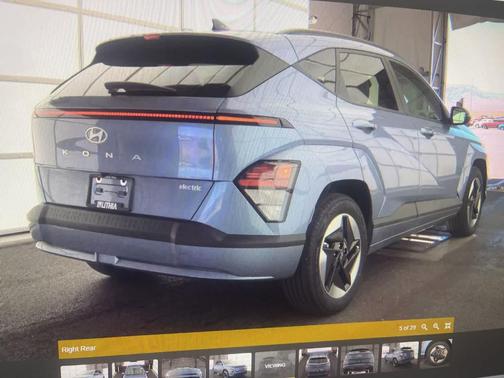 Blue Pearl 2024 Hyundai KONA EV SEL