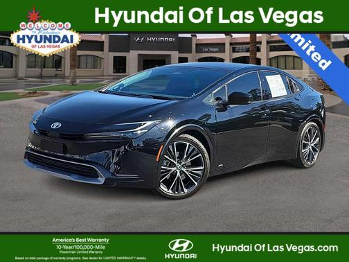 Midnight Black Metallic 2023 Toyota Prius Limited