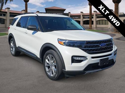 Star White 2021 Ford Explorer XLT