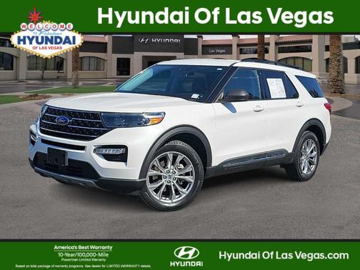Star White 2021 Ford Explorer XLT