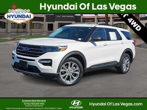 Star White 2021 Ford Explorer XLT