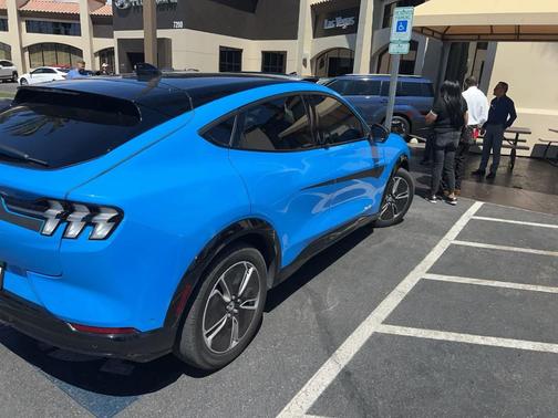 Grabber Blue 2023 Ford Mustang Mach-E Premium