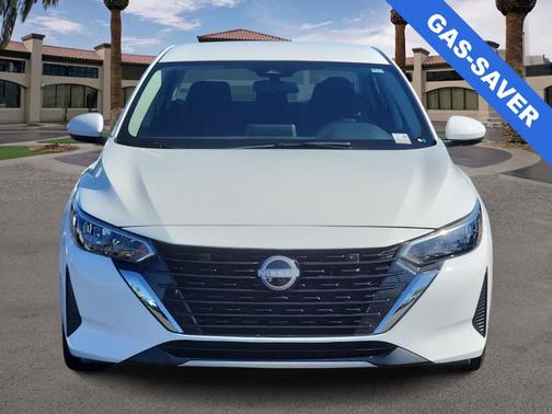 Cloud White 2025 Nissan Sentra SV