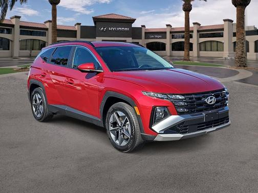Red 2025 Hyundai TUCSON SEL