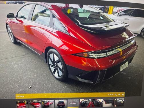 Red 2025 Hyundai IONIQ 6 SE Standard Range