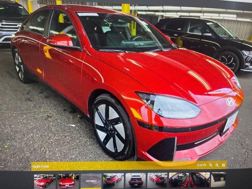 Red 2025 Hyundai IONIQ 6 SE Standard Range