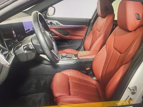 Mineral White Metallic 2024 BMW i4 Gran Coupe M50