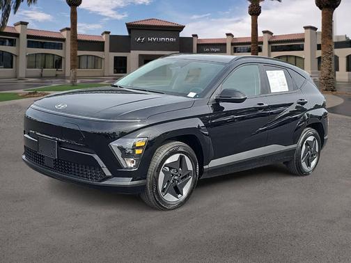 Abyss Black Pearl 2025 Hyundai KONA EV SEL