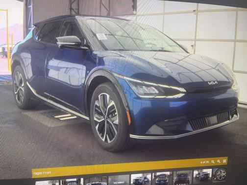 Blue 2023 Kia EV6 Wind