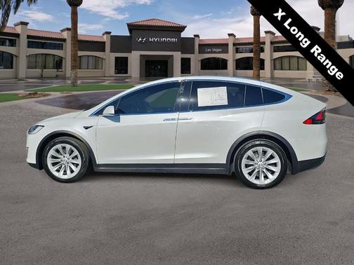 White 2020 Tesla Model X Long Range