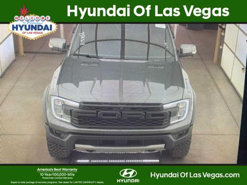 Carbonized Gray Metallic 2025 Ford Ranger Raptor