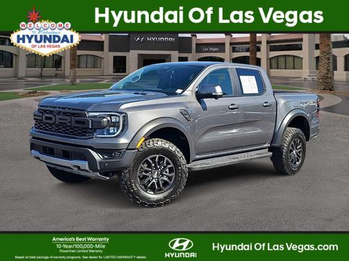 Carbonized Gray Metallic 2025 Ford Ranger Raptor