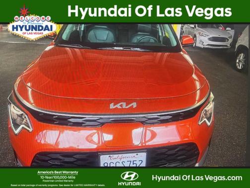 Fire Orange 2023 Kia Niro EV Wind