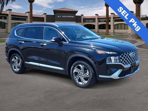 Twilight Black 2021 Hyundai SANTA FE SEL