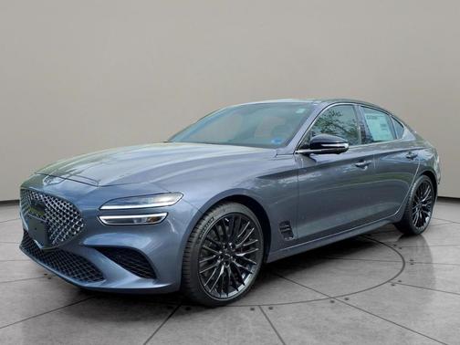 Ceres Blue 2026 Genesis G70 3.3T Prestige Graphite