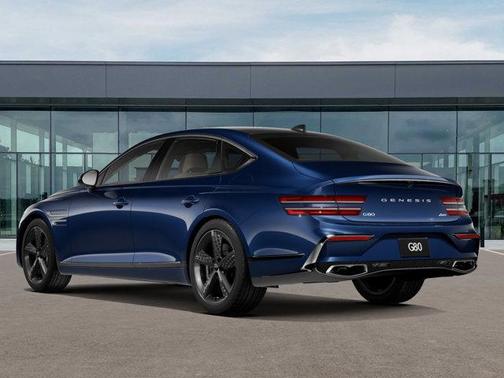 Capri Blue 2026 Genesis G80 2.5T Sport Prestige AWD