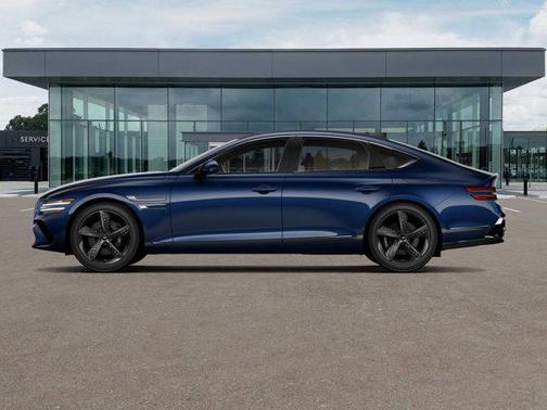 Capri Blue 2026 Genesis G80 2.5T Sport Prestige AWD