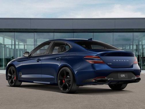 Capri Blue 2026 Genesis G70 3.3T RWD Sport Prestige