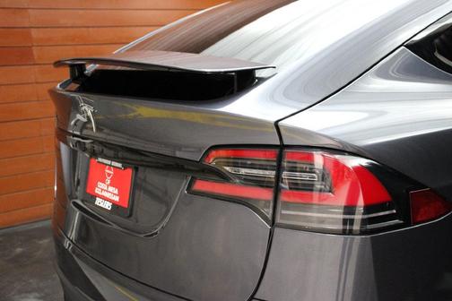 Gray 2022 Tesla Model X Dual Motor All-Wheel Drive