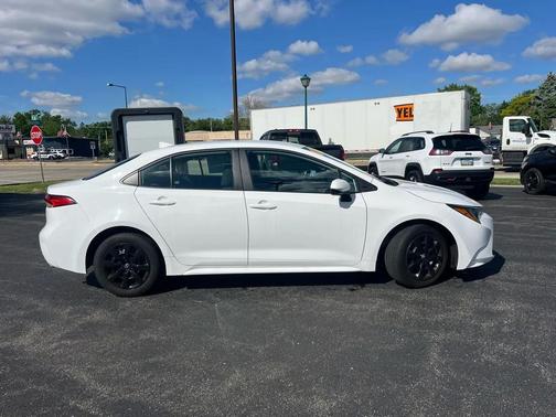 White 2024 Toyota Corolla LE