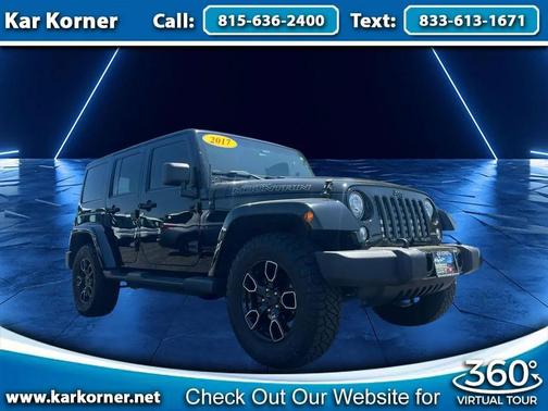 Black 2017 Jeep Wrangler Unlimited Smoky Mountain 4x4 *Ltd Avail*