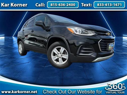 Black 2022 Chevrolet Trax LT