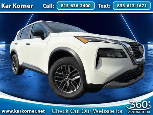 White 2023 Nissan Rogue S