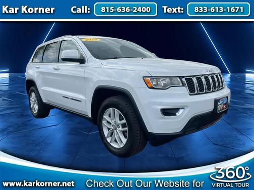 White 2018 Jeep Grand Cherokee Laredo E