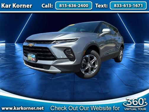 Silver 2025 Chevrolet Blazer 2LT
