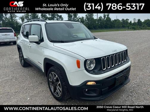 Alpine White 2018 Jeep Renegade Latitude