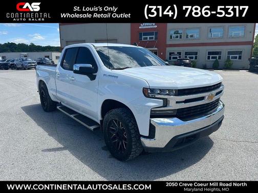 Summit White 2020 Chevrolet Silverado 1500 LT
