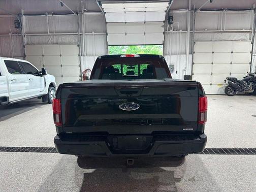 Shadow Black 2018 Ford F-150 Lariat