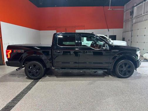 Shadow Black 2018 Ford F-150 Lariat
