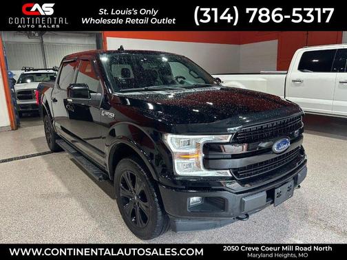 Shadow Black 2018 Ford F-150 Lariat