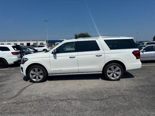 White Metallic 2023 Ford Expedition Max Platinum