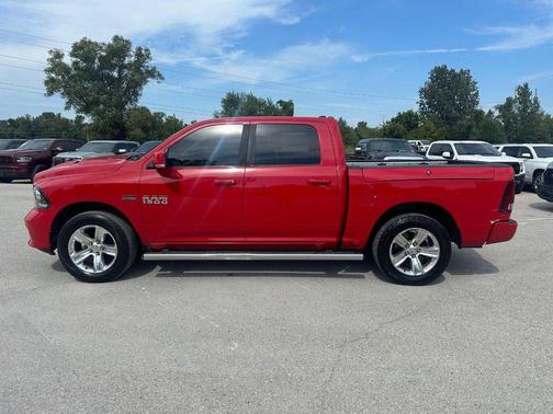 Flame Red Clearcoat 2017 RAM 1500 Sport