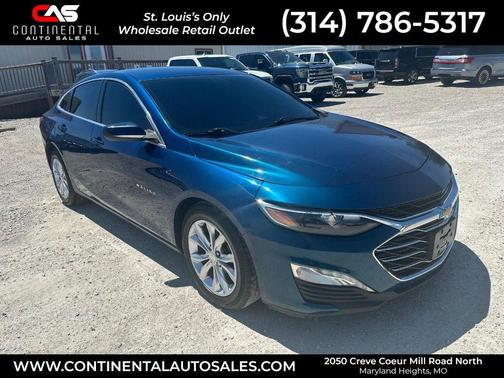 Pacific Blue Metallic 2019 Chevrolet Malibu LT