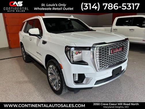 Summit White 2021 GMC Yukon Denali