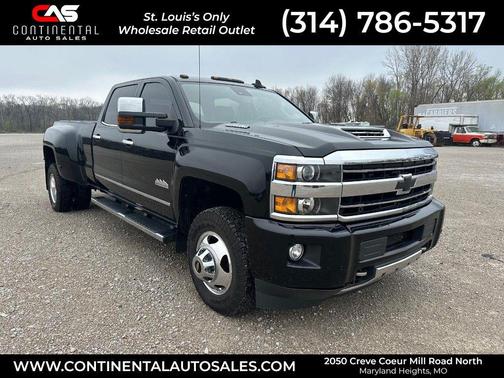 Black 2018 Chevrolet Silverado 3500 High Country