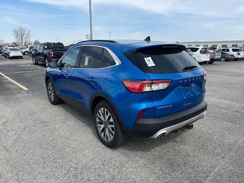 Blue Metallic 2020 Ford Escape Titanium