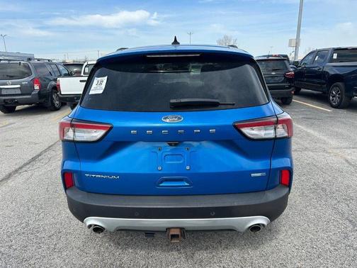 Blue Metallic 2020 Ford Escape Titanium