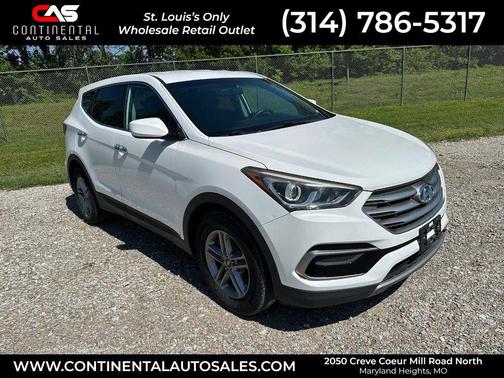 Frost White Pearl 2017 Hyundai Santa Fe Sport 2.4L