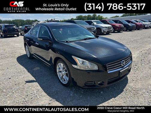 Super Black Metallic 2011 Nissan Maxima SV