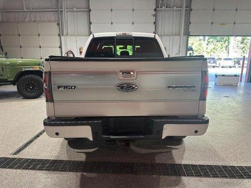 White Platinum Clearcoat Metallic 2013 Ford F-150 Platinum